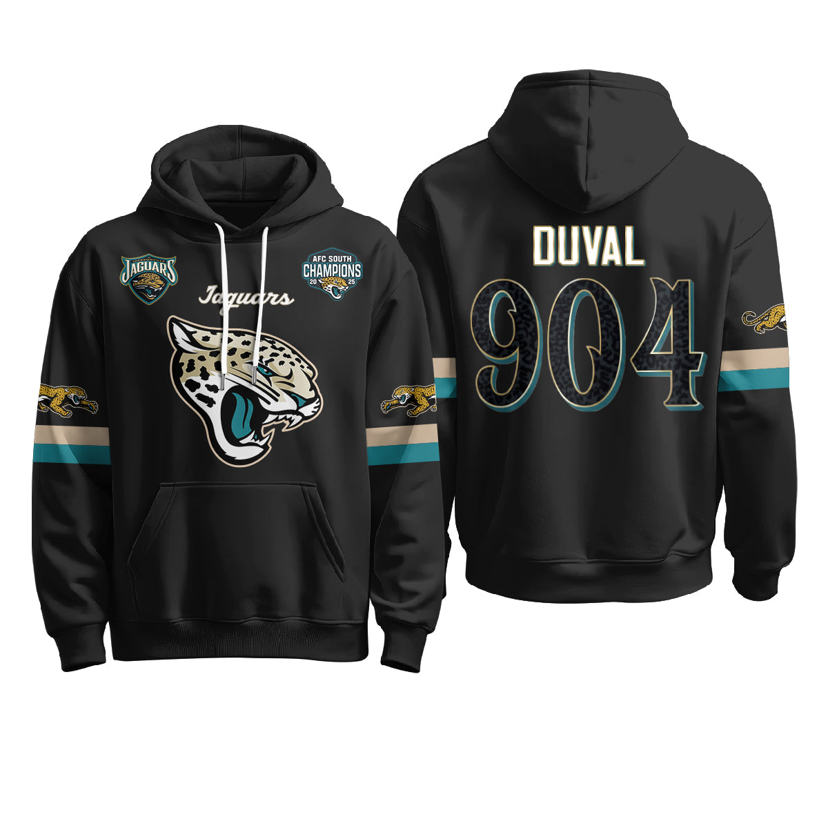 Jacksonville Jaguars 2026 Rivalries Fleece Hoodie - Printed