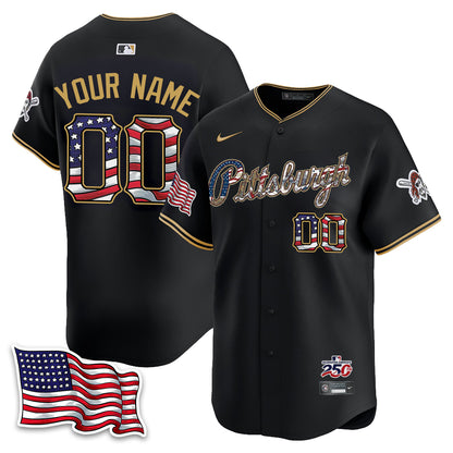 PIT 2026 Independence Day USA Vapor Limited Custom Jersey - Stitched