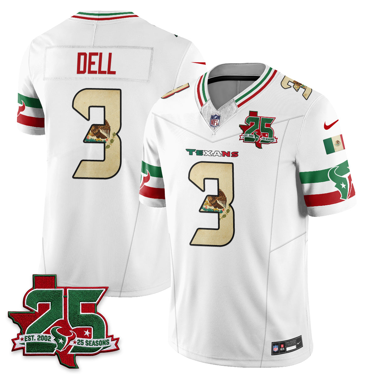 HOU 25 Seasons Mexico Style Edition - Stitched (2)