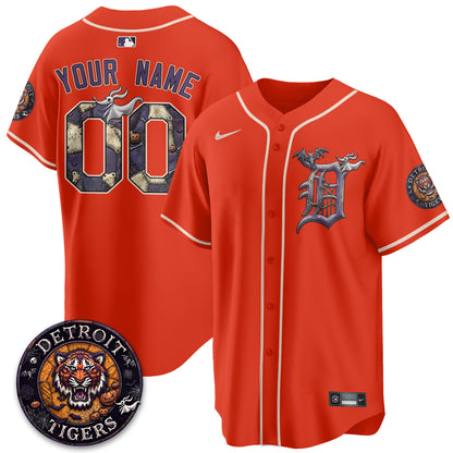 DET Nightmare Edition Vapor Limited Custom Jersey - Stitched