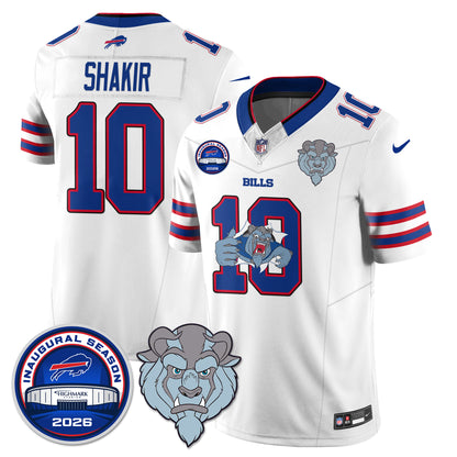 Buffalo Bills x Hairy Blue Beast Edition Vapor Jersey - Stitched