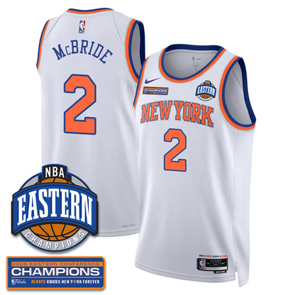 NYK 2026 NBA Eastern Conference Champions City Connect Jersey - Stitched