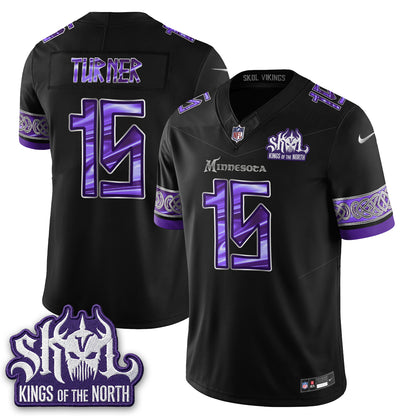 MIN  Warrior Skol Patch Vikings Font Edition  - Stitched (2)