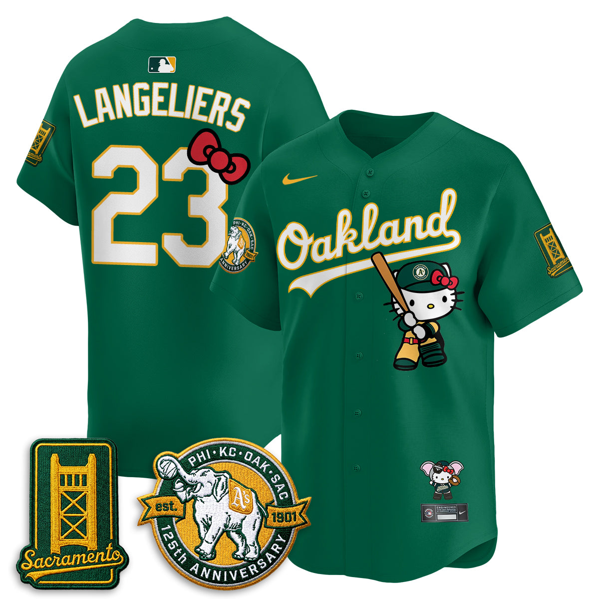 OAK x Meow KT 2026 Vapor Limited Jersey - Stitched