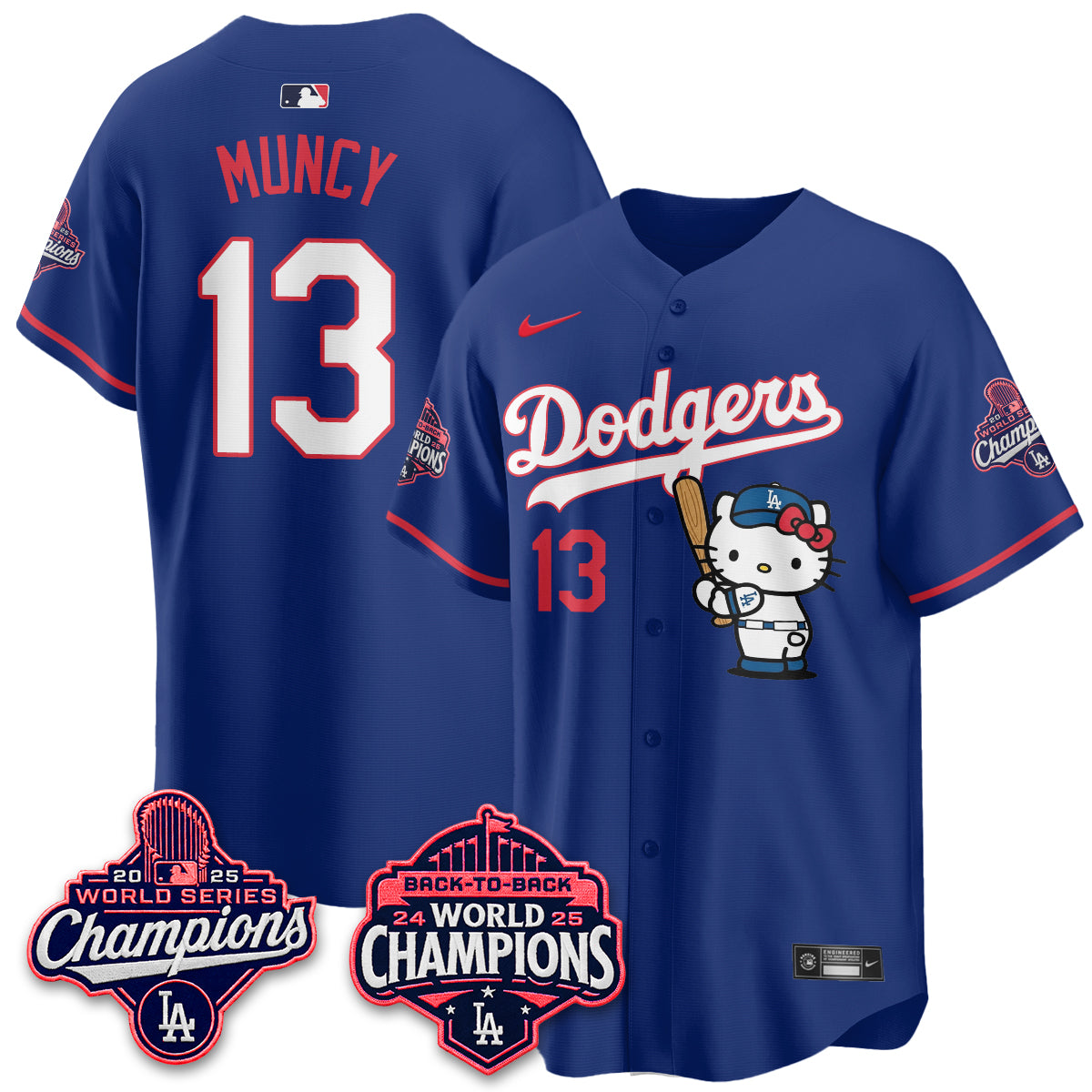 LAD x Hello Kitty Night 2026 Vapor White Jersey - All Stitched