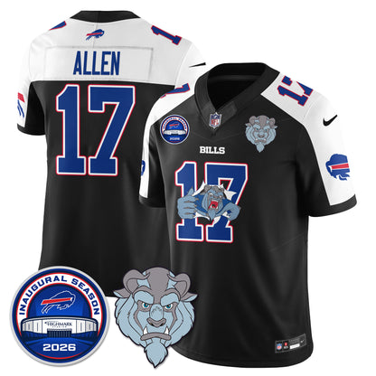 Buffalo Bills x Hairy Blue Beast Edition Vapor Jersey - Stitched