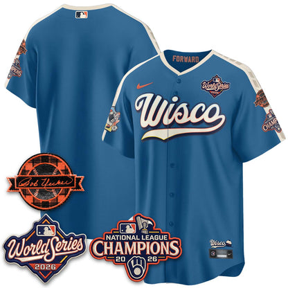 MIL 2026 NL Champions - Uecker Patch Navy Limited Edition - Stitched N1