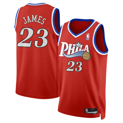 Philadelphia 76ers LeBron James #23 Vapor Jersey - Stitched
