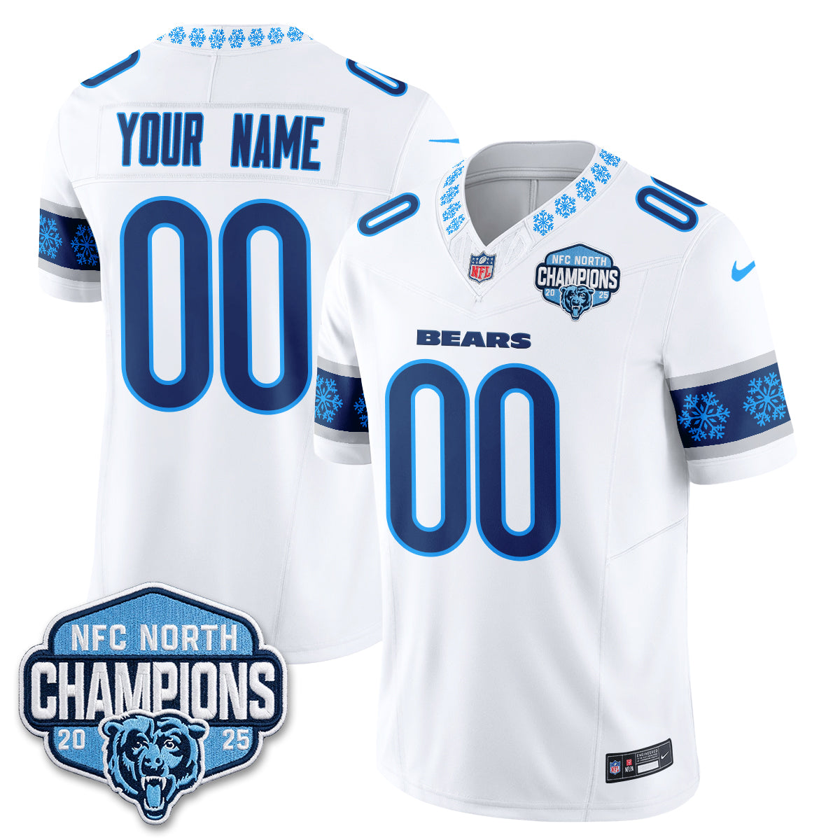 CHI Xmas Edition Vapor Custom Jersey - Stitched