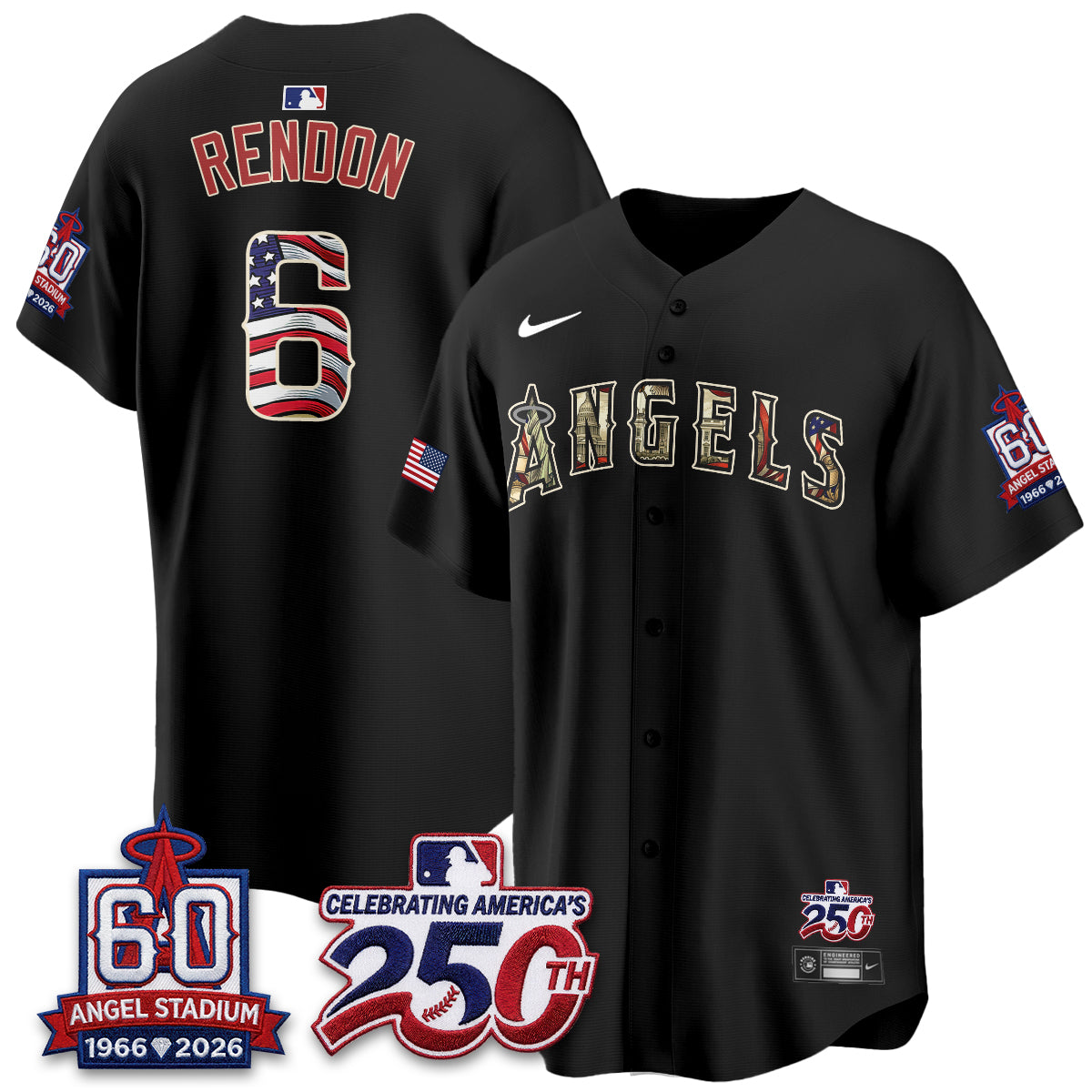 LAA 2026 Independence Day USA Vapor Limited Jersey - Stitched