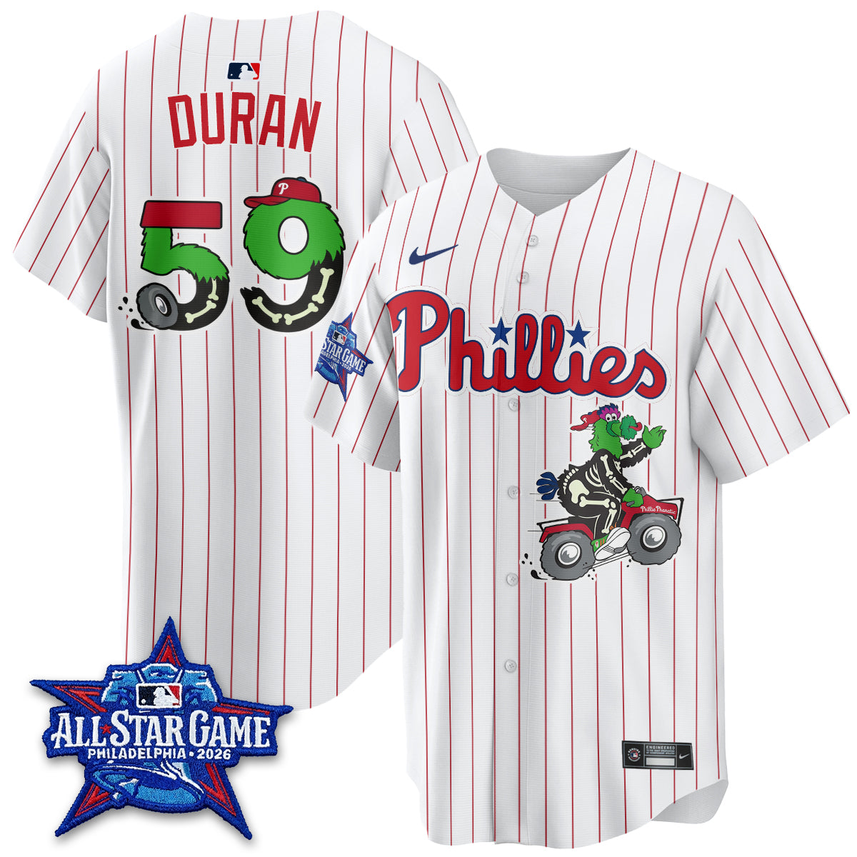 PHI Skeleton Edition Vapor Jersey - Stitched