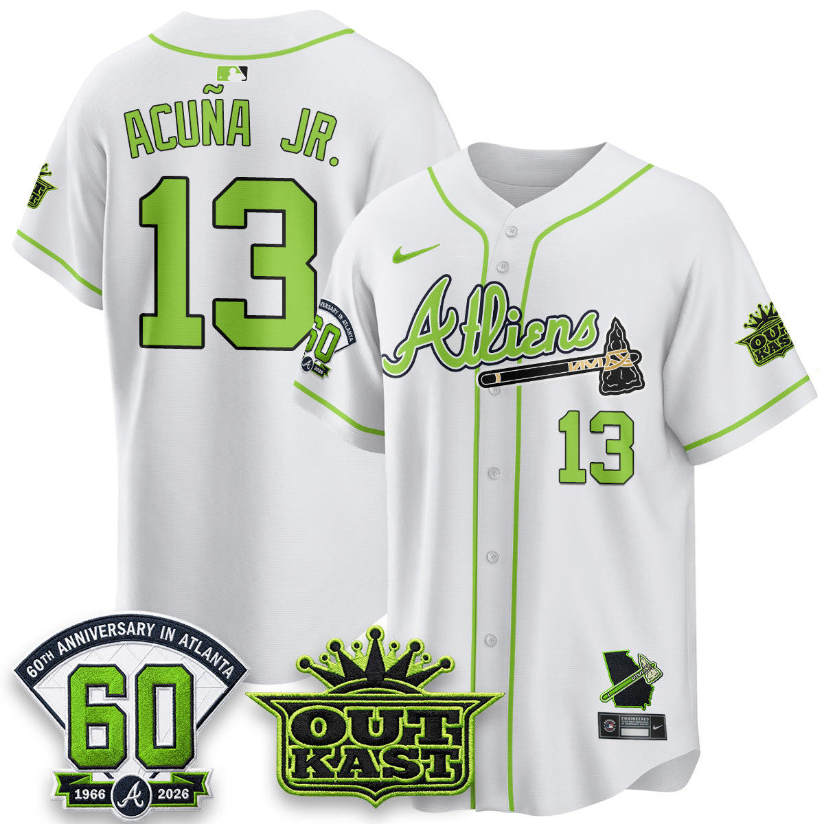 ATL x Outkast Atliens Vapor Jersey - Stitched