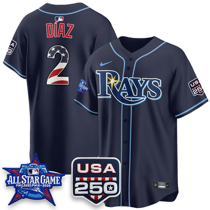 Tampa Bay Rays 2026 All Star Edition Vapor Jersey - Stitched