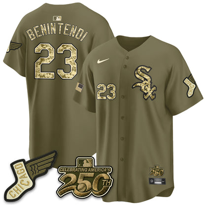 Chicago White Sox Salute to Service 2026 Vapor Limited Jersey - Stitched
