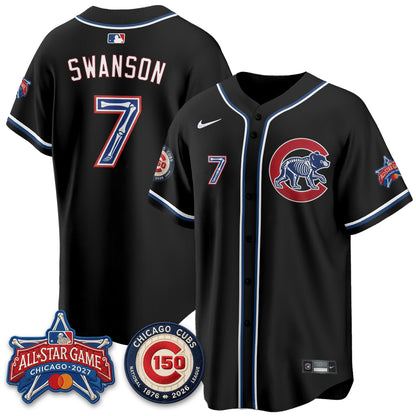 CHC Skeleton Edition Vapor Limited Jersey - Stitched