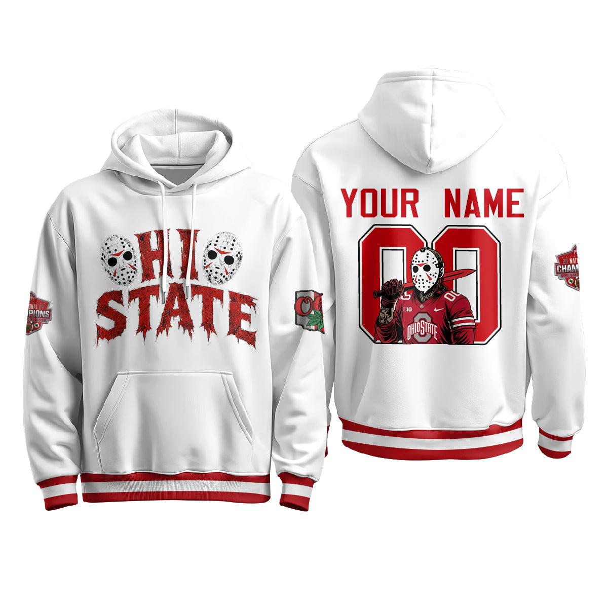 OSU x The Camp Butcher Edition Pullover Custom Hoodie - Printed