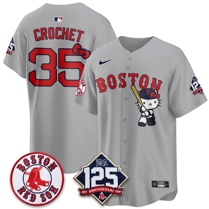 Boston Red Sox x Meow KT Vapor Limited Jersey - Stitched