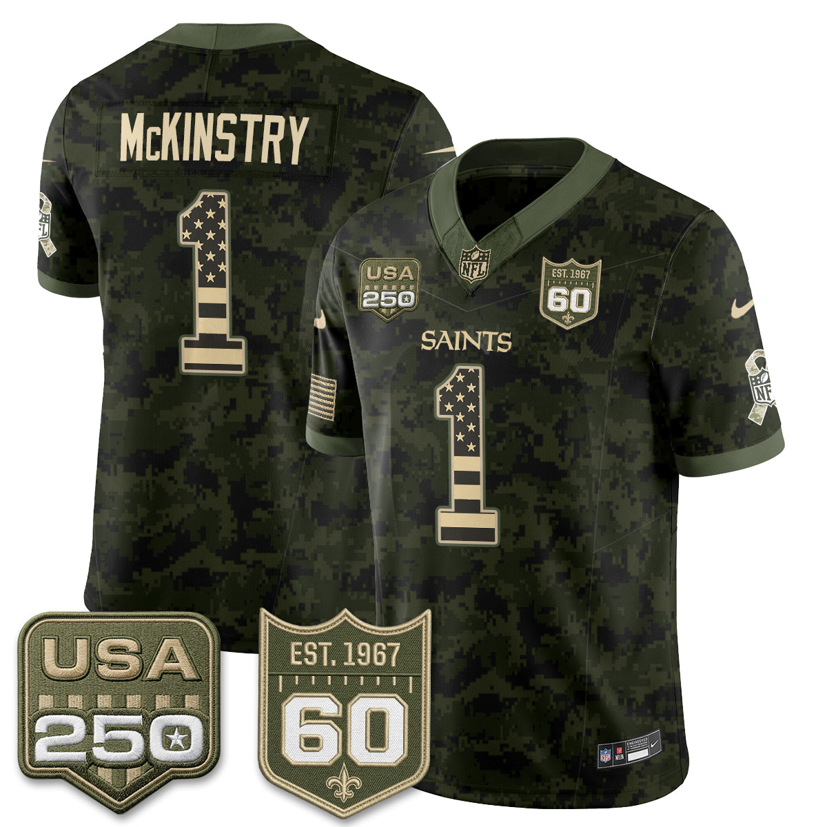 NO 2026 Salute to Service Vapor Jersey - Stitched
