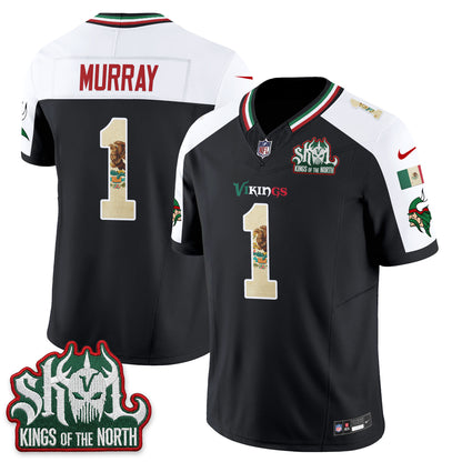 Minnesota Vikings Mexico Edition Vapor Jersey - Stitched