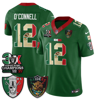 LVR 3X Champs Mexico Edition Vapor Jersey - Stitched