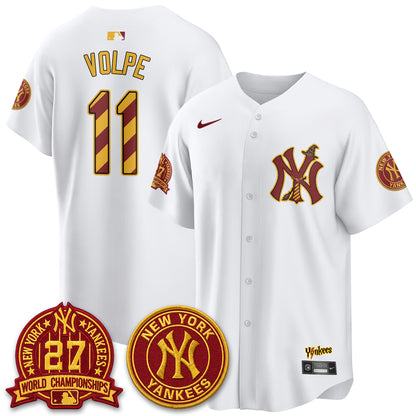 New York Yankees x HP 25 Years of Magic Vapor Limited Jersey - Stitched