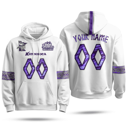 MIN 2026 Warrior Custom Fleece Hoodie - Printed