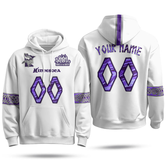 MIN 2026 Warrior Custom Fleece Hoodie - Printed