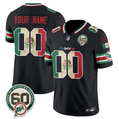 MIA Mexico Edition Vapor Custom Jersey - Stitched