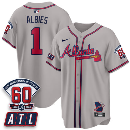 ATL 2026 60th Anniversary Vapor City Connect Limited Jersey - All Stitched