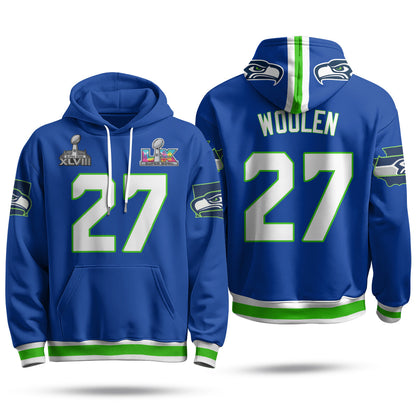 SEA S.Bowl Champs Fleece Hoodie - Printed