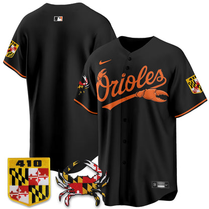 BAL Crab x Maryland Vapor Limited Jersey - Stitched