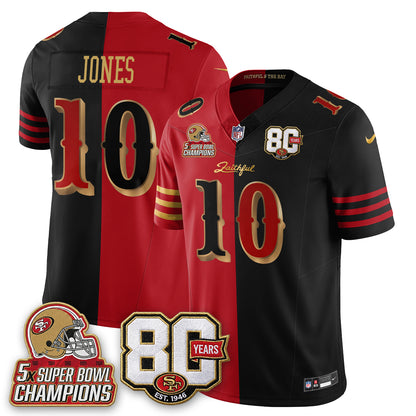 SF 80 Years & 5X Champs Rivalries Edition - Stitched (2)