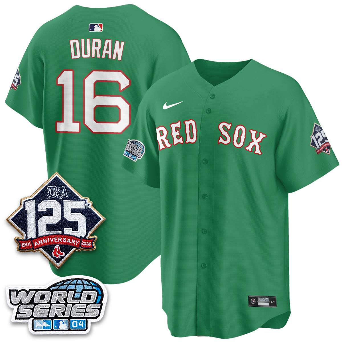 Boston Red Sox Throwback 2004 Vapor Jersey - Stitched