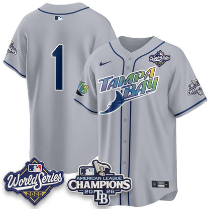 TBR WS26 &  2026 AL Champions Limited Gray Jersey - Stitched N2