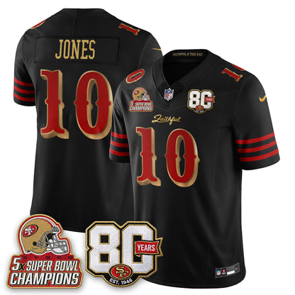 SF 80 Years & 5X Champs Rivalries Edition - Stitched (2)