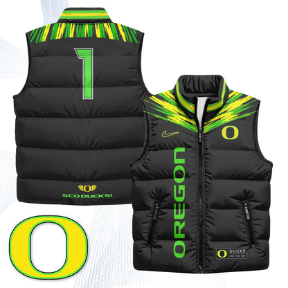 ORE "Origin of Speed" Puffer Vest - Printed