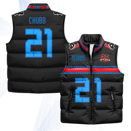 HOU 2026 Rivalries Puffer Vest - Printed