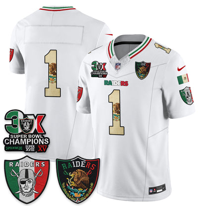 LVR 3X Champs Mexico Edition Vapor Jersey - Stitched