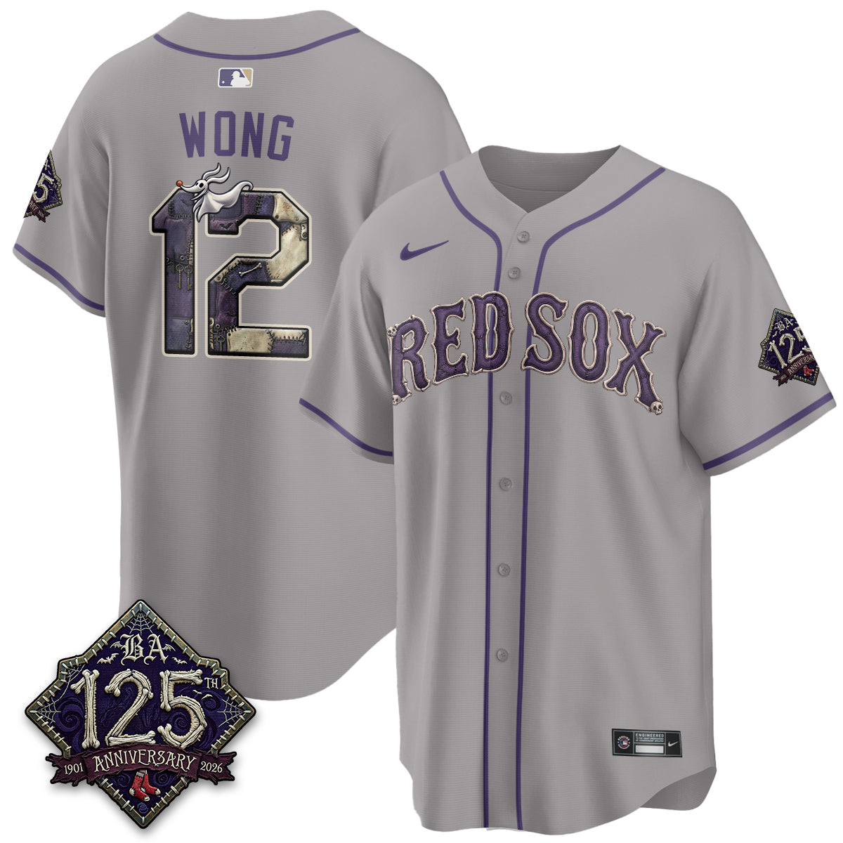 Boston Red Sox Nightmare Vapor Limited Jersey - Stitched
