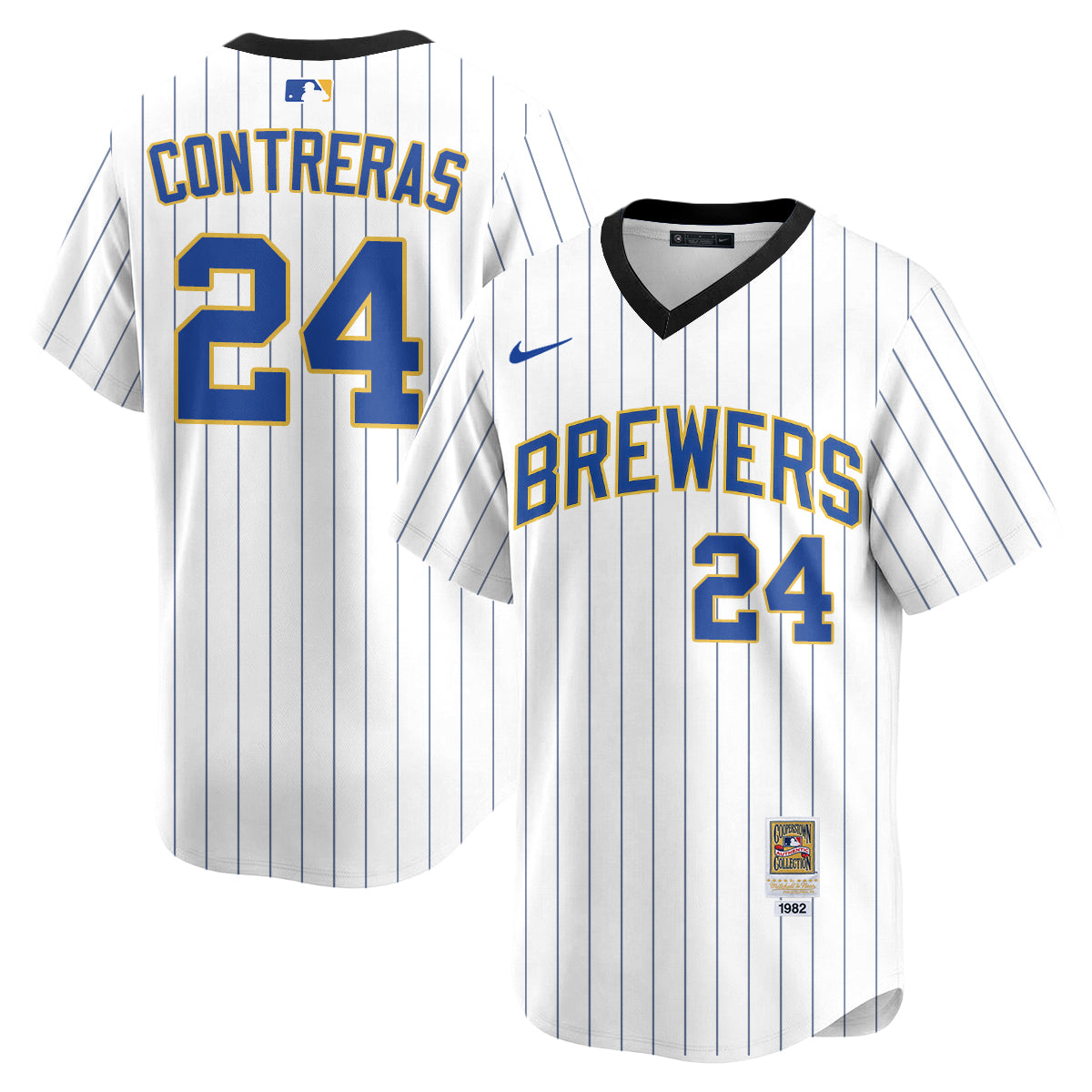 Milwaukee Brewers "Legacy Edition" Vapor Jersey - Stitched