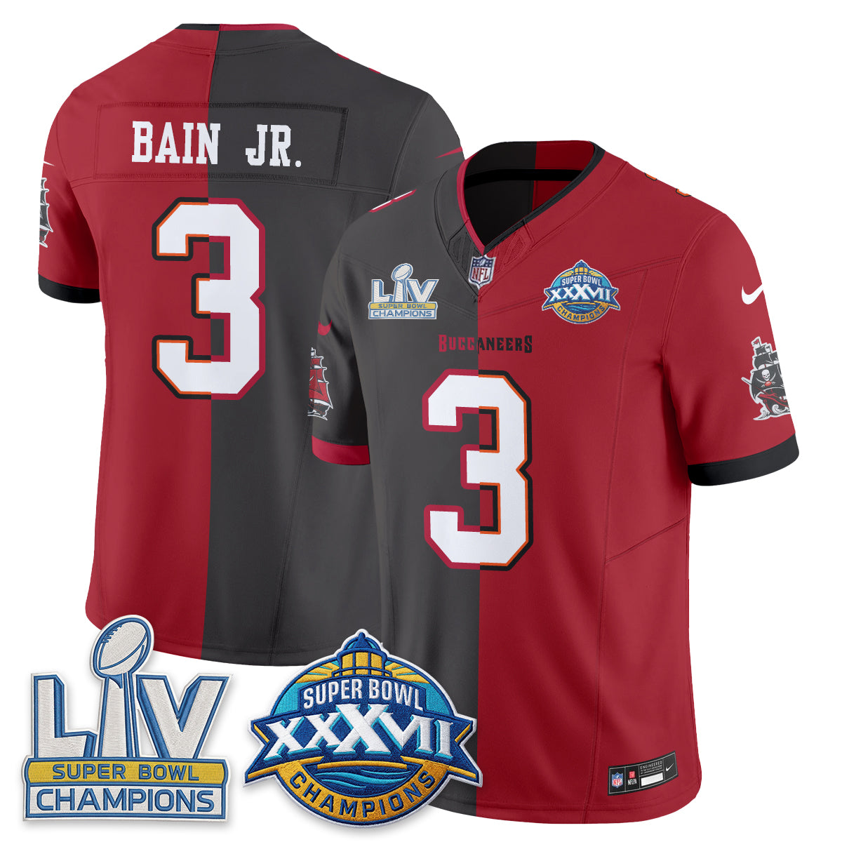 TB S.Bowl Split Edition Vapor Jersey - Stitched