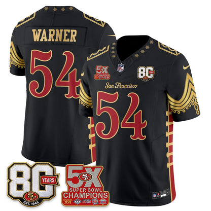 SF Xmas Nutcracker Edition Vapor Jersey - Stitched
