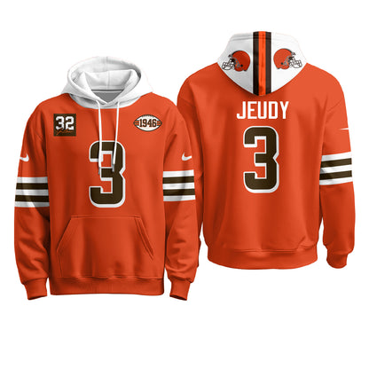 CLE 1946 Anniversary Patch Hoodie - Stitched