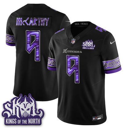 MIN  Warrior Skol Patch Vikings Font Edition  - Stitched (2)