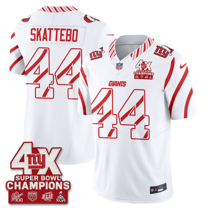 NYG  Xmas Edition Vapor Jersey - Stitched