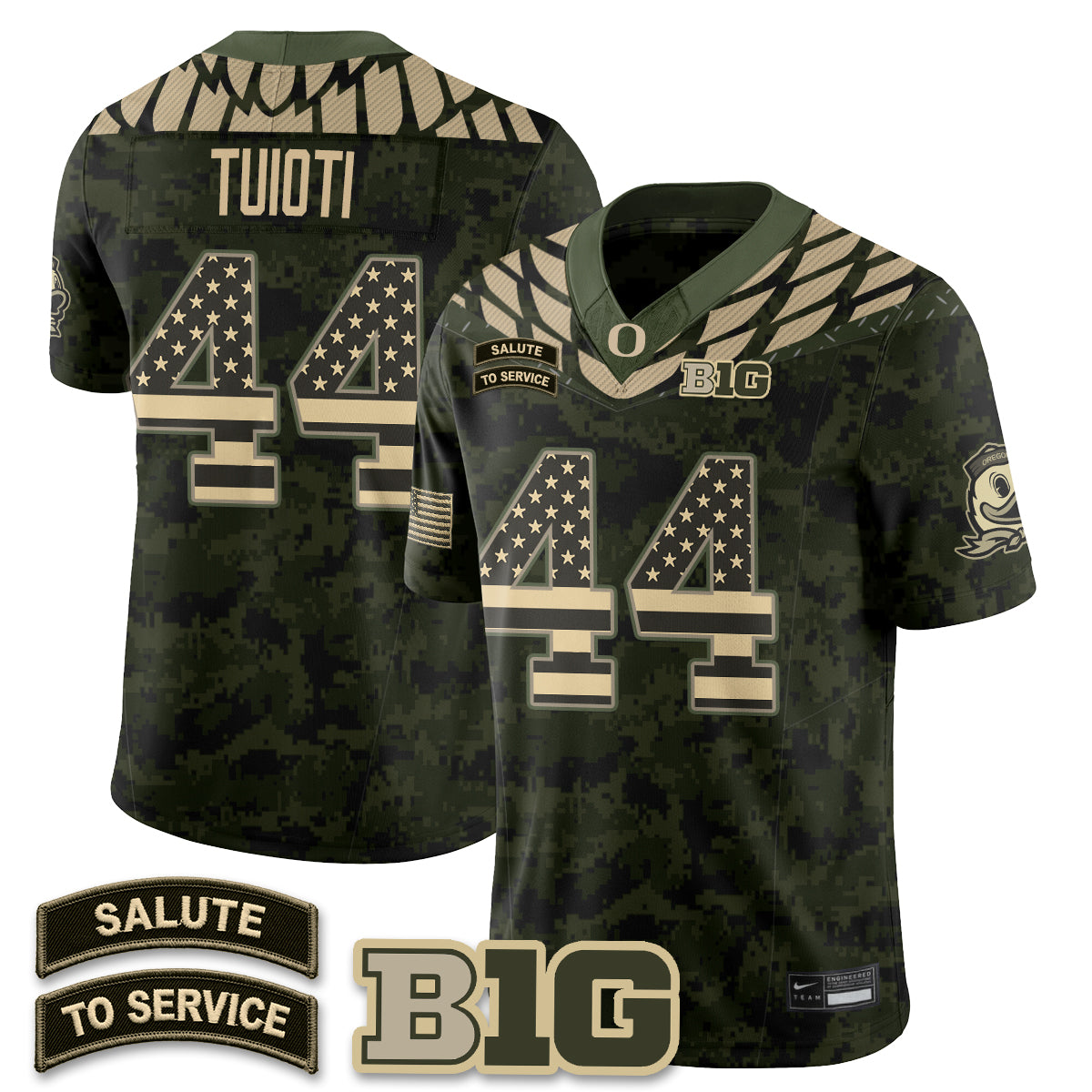 ORE 2026 Salute to Service Vapor Jersey - Stitched