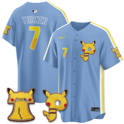 Philadelphia Phillies x PKM Edition Vapor Limited Jersey - Stitched