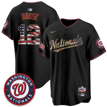 WSH 2026 Independence Day USA Vapor Jersey - Stitched