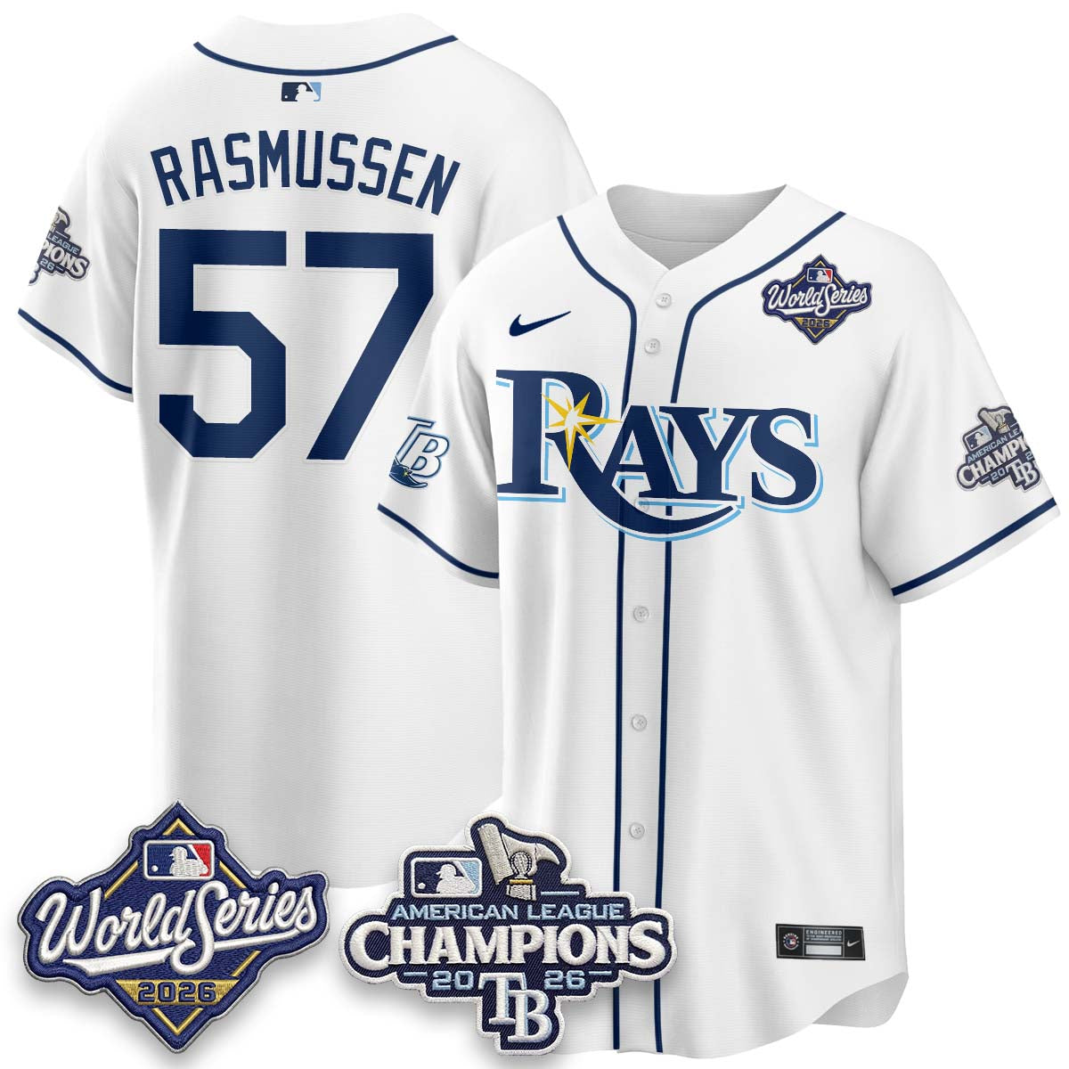 TB 2026 AL Champions Limited White Edition - Stitched