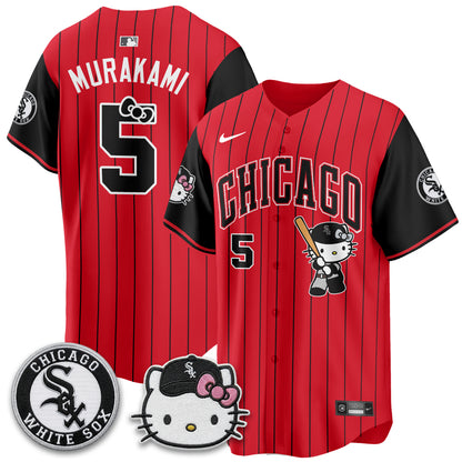 Chicago White Sox x Meow KT Vapor Jersey - Stitched